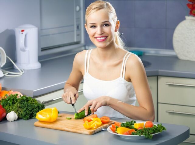 Priprema zdrave dijetalne hrane za vitko i zdravo tijelo