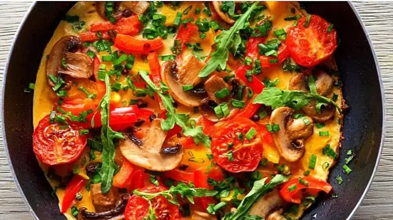 omlet s gljivama na dijeti