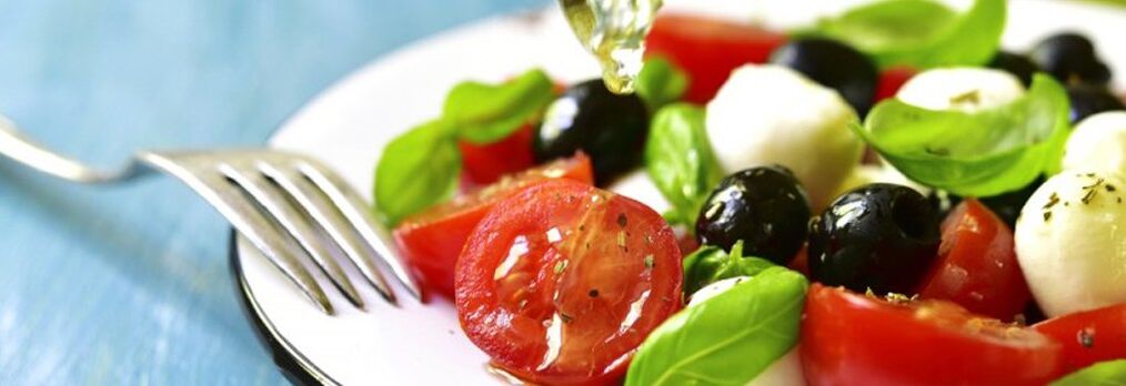 salata od povrća dio je mediteranske prehrane