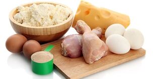 uzorak proteinske prehrane za mršavljenje
